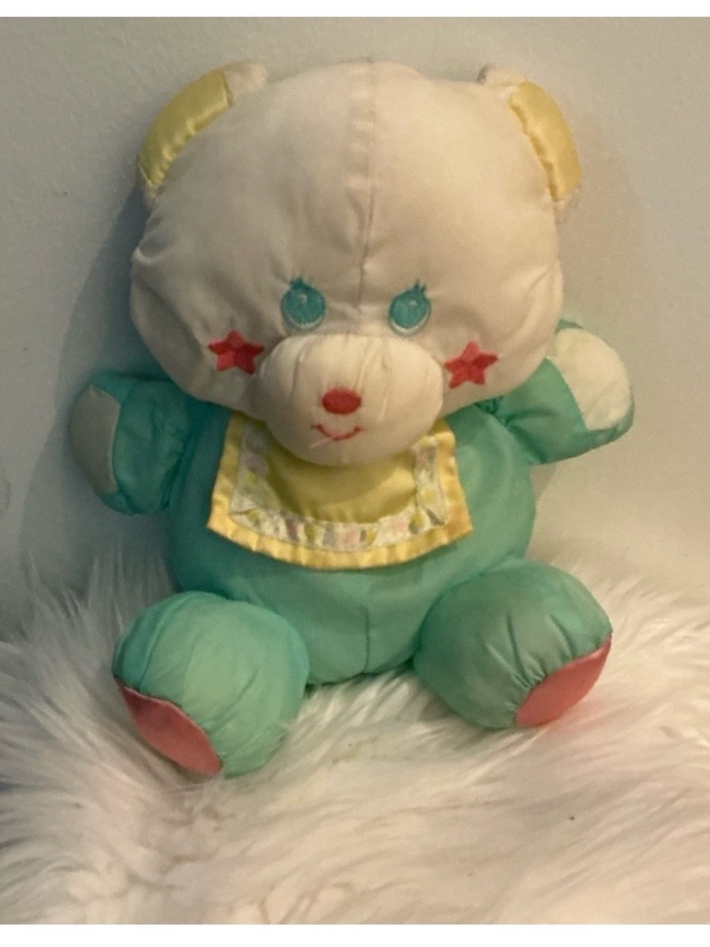 Vintage 1991 Playskool Sweet Beginnings Bear Plush Stuffed Toy